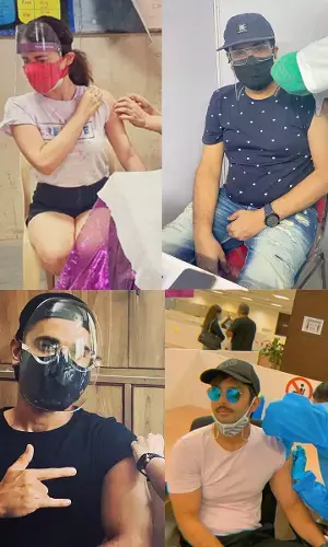 Celebrities Who Got Their First Jab Of Covid-19 Vaccine Under 18-44 Category