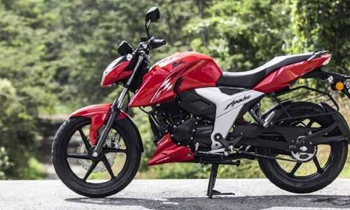 Tvs Motor Launches Apache Rtr 165 Rp Priced At Rs 1 45 Lakhs