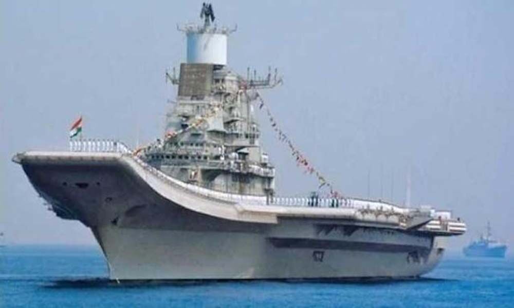 Fire breaks out onboard INS Vikramaditya