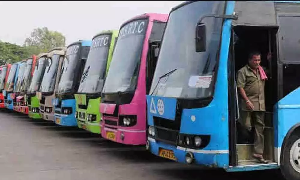 APSRTC Bus service to North Andhra