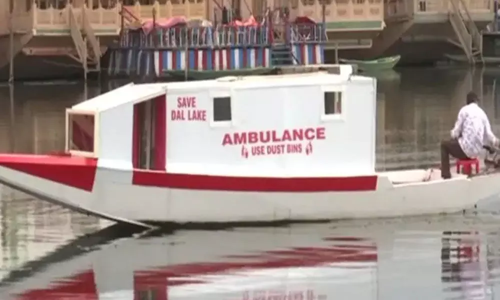 Srinagar’s Dal Lake gets floating ambulance service to fight Covid
