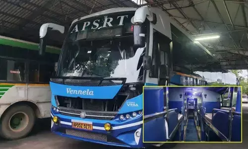 ‘Oxygen on Wheels’ buses in Rajamahendravaram