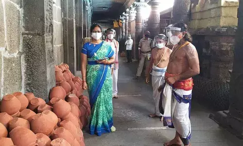 Visakhapatnam: Preparations underway for Chandanotsavam