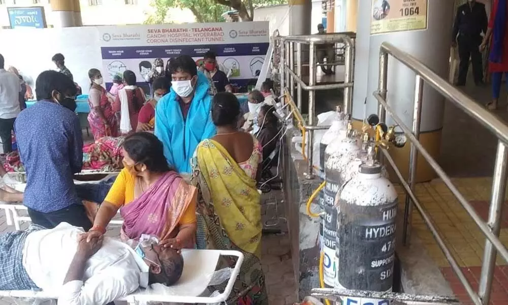 SDIF provides free oxygen for patients