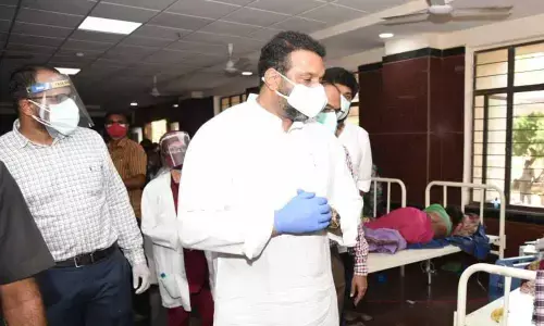 Ministers Anil, Mekapati conduct review meet on Covid facilities