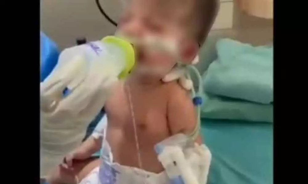 A Newborn Wins The Covid-19 Fight After Ten Days On The Ventilator