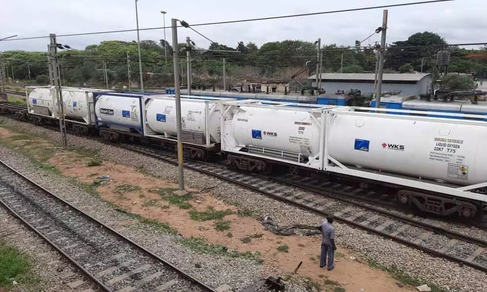 Two more Oxygen Express trains reach Bengaluru