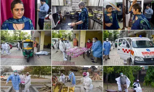 Ambulance couple goes where relatives sometimes fear to tread