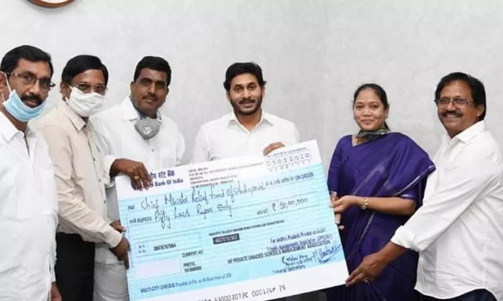 APPUSMA donates Rs 50L for corona relief operations