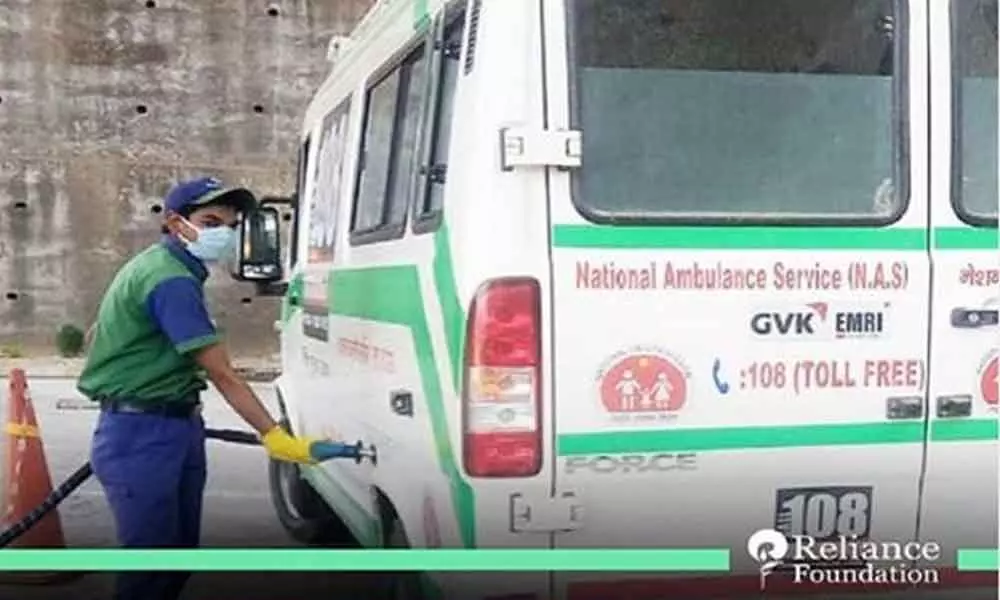 Reliance offers free fuel to emergency vehicles