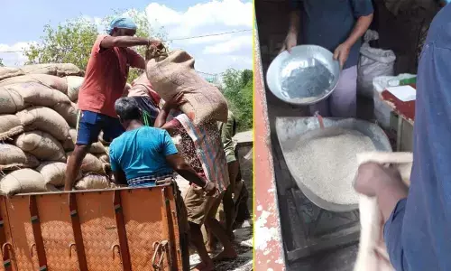 Ration shops sell only rice as essential items go missing!