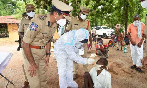 7 beggars test +ve for Covid