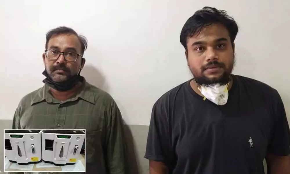 Duo nabbed for selling oxygen concentrators
