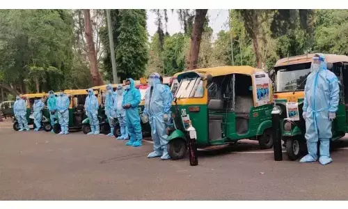 Kalaburagi Was The First City In Karnataka To Use Auto Ambulances.
