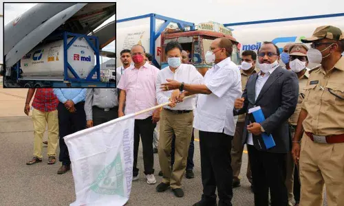 MEIL imports 11 oxygen tanks from Bangkok