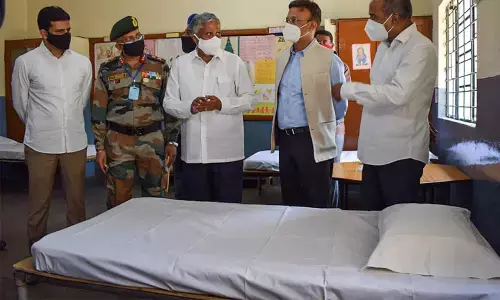 Army sets up 100-bed Covid care centre