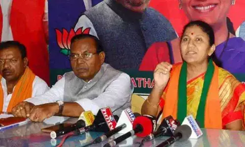 BJP Urban district president Rao Padma