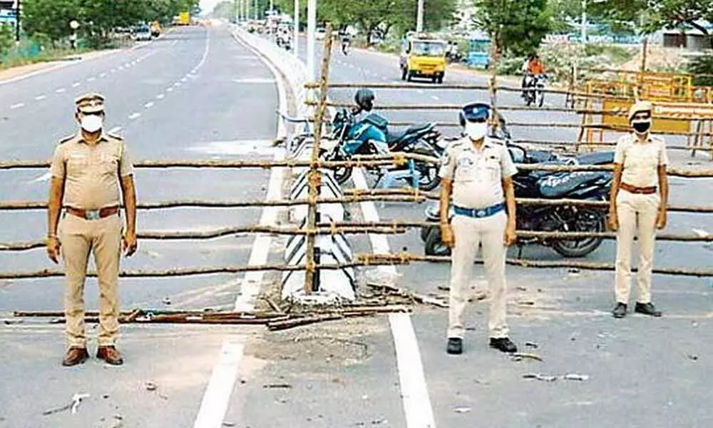 Lockdown in Hyderabad