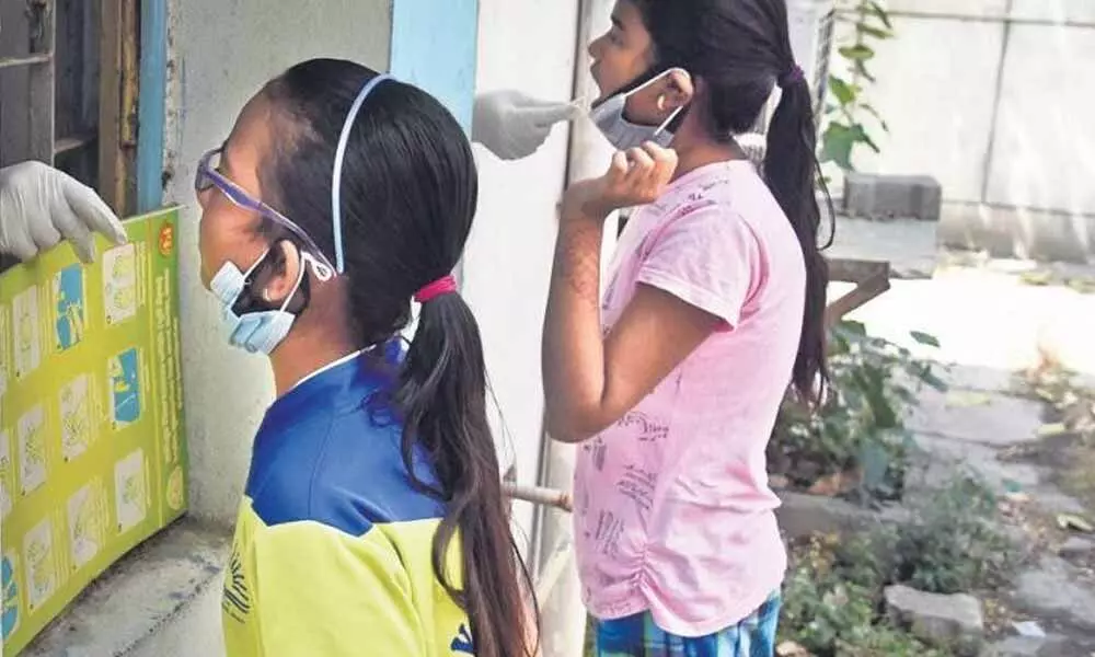 600 Children Testing Positive In One Month at Haveri District