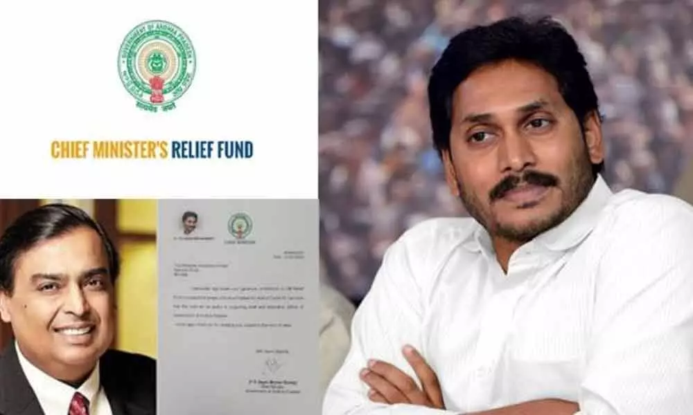 YS Jagan thanks Reliance Foundation for sending Oxygen trains to AP to battle Covid-19