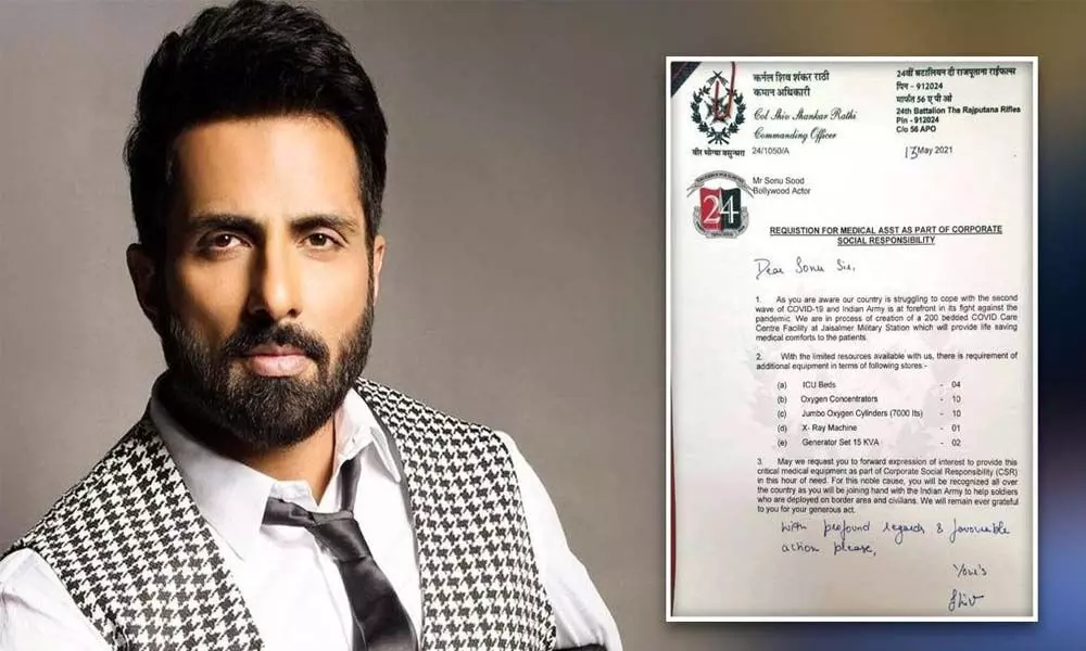 Army Officers Move to Seek Help from Sonu Sood for Covid Care Facility, Triggers Debate: A Big Embarrassment for Modi Government