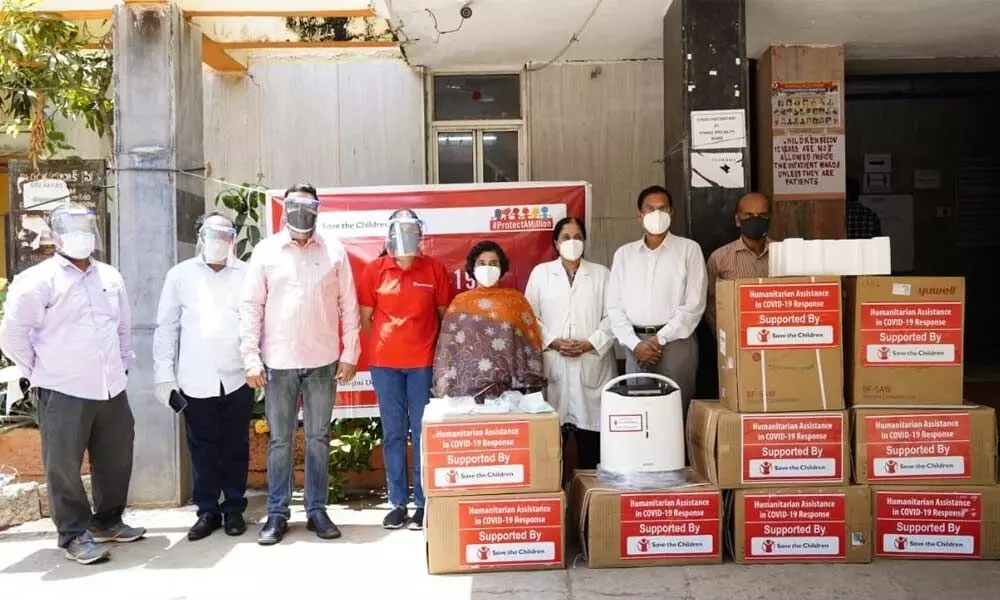 Save the Children donates 55 oxygen concentrators to 3 hospitals