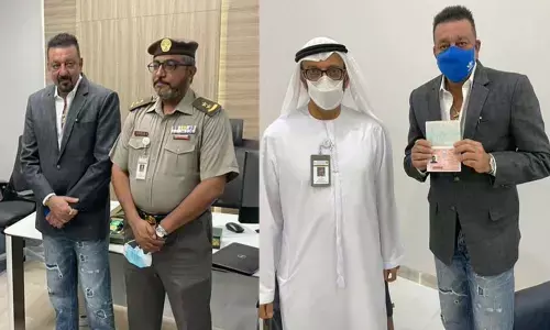 Sanjay Dutt Is Honoured With The Golden Visa For UAE