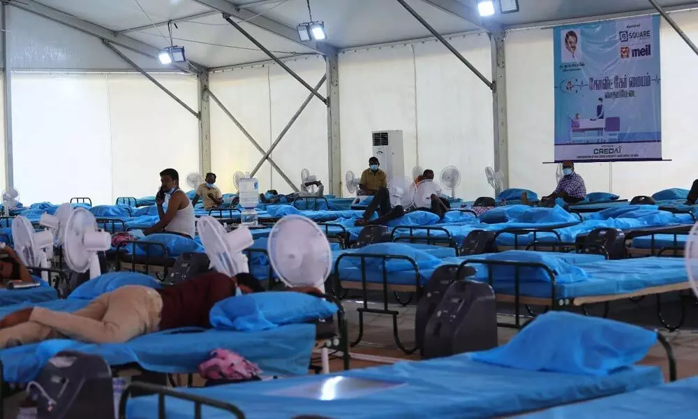 Megha boost: 3000 beds for the Covid affected in Tamil Nadu