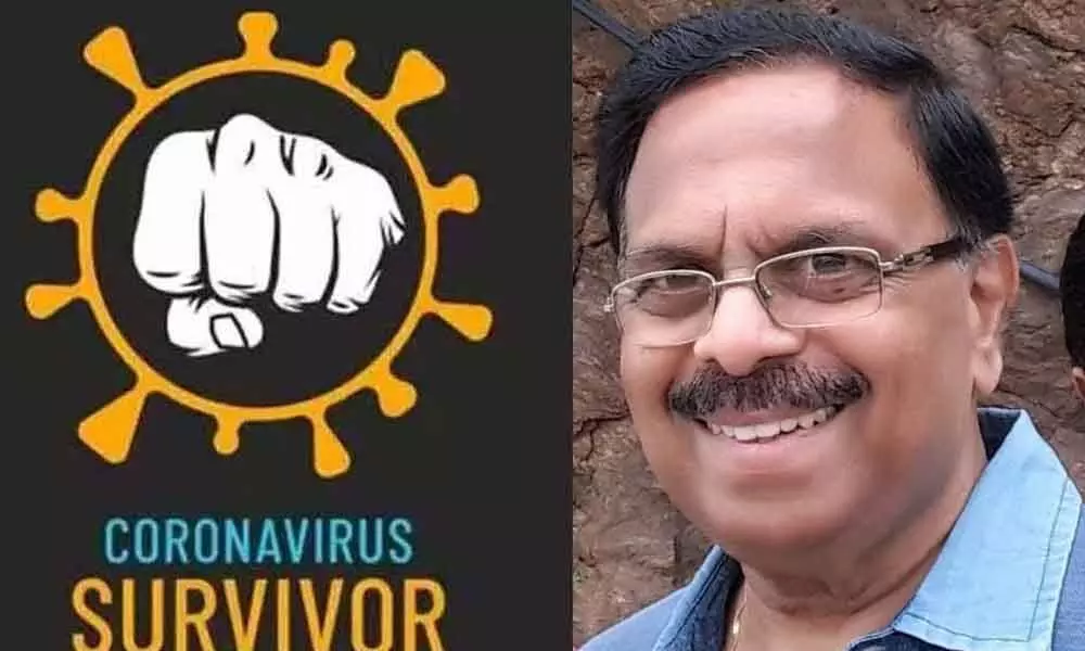 Self-confidence helped me to overcome Covid says Covid Survivor BVS Kumar