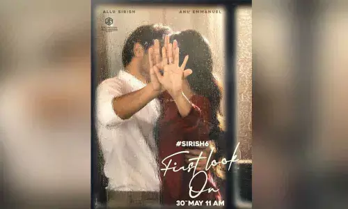The Pre-Look Poster Of Allu Sirishs 6th Movie Is Out