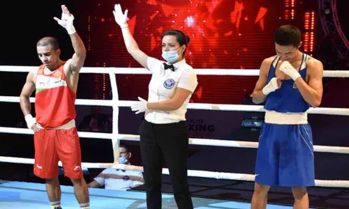 Amit Panghal storms into final of Asian Boxing Championship