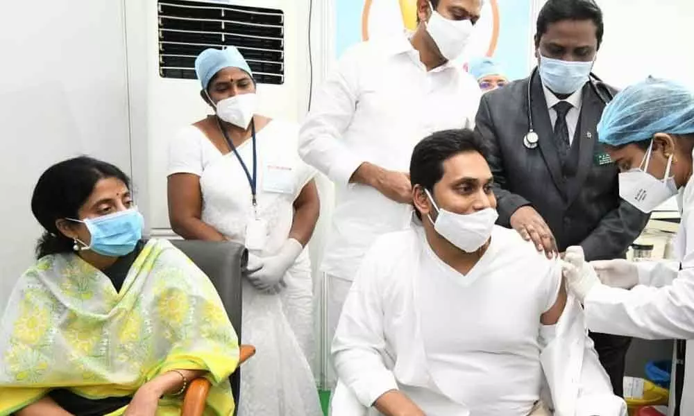 Jagan scores on the medical front