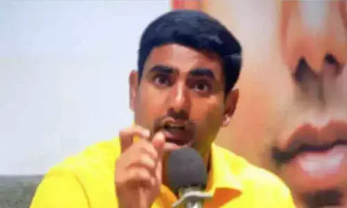 Nara Lokesh blames Jagan for high petrol price in Andhra Pradesh