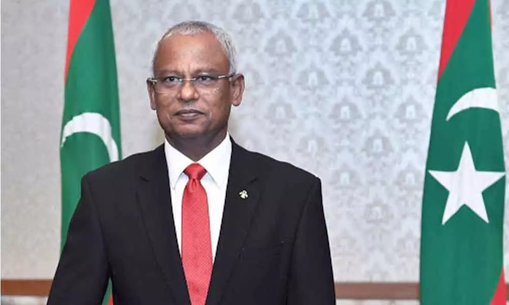 Maldivian President Ibrahim Solih