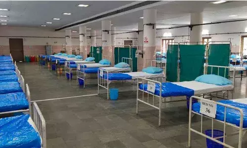 Visakhapatnam: First phase of Ukkunagaram Covid Care Centre launched