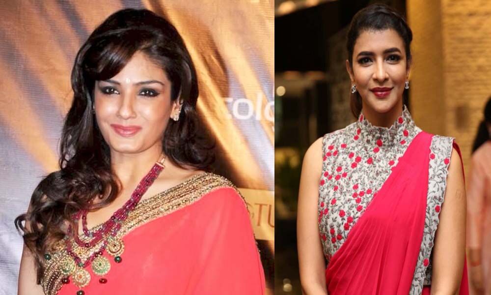 Raveena Tandon And Lakshmi Manchu Support Ace Tennis Player Naomi Osaka