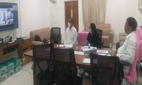 Agriculture Minister Niranjan Reddy Held A Review With Secretary Raghunandan Rao And Other Officials