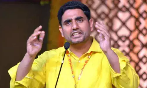 Nara Lokesh demands cancellation of Class X, Inter exams