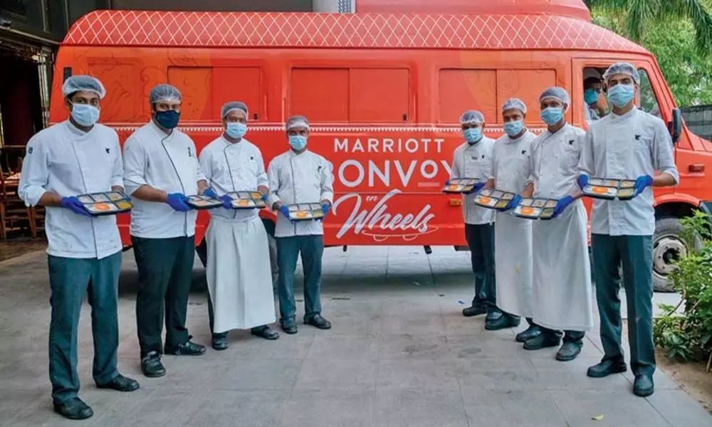 Marriott International to deliver meals to Covid warriors