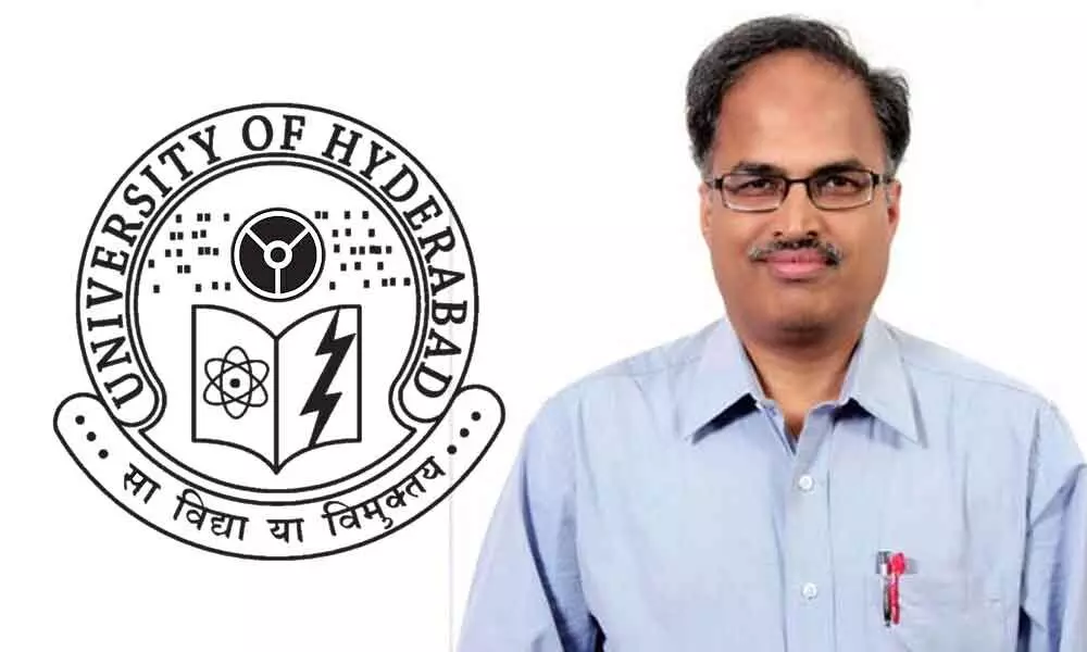 Dr. B L V Prasad, an alumnus of the University of Hyderabad (UoH)