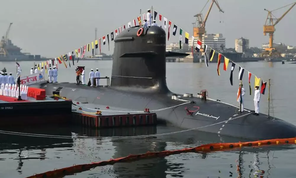 Defense Ministry has given permission for the construction of 6 submarines under Project 75- India