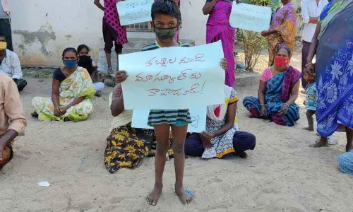 Chirala: Locals demand protection of school from encroachers