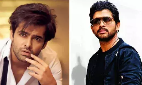 Ram Pothineni and Allu Arjun