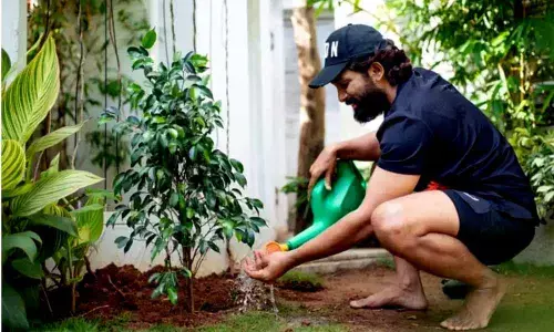Allu Arjun urges for Go Green initiative
