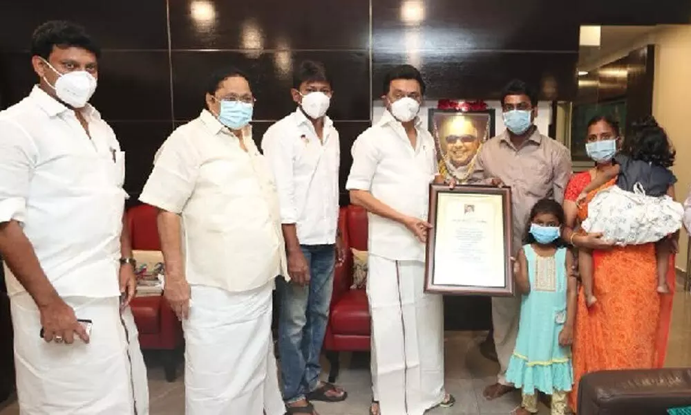 Tamil Nadu CM MK Stalin honours male nurse who saved lives of infants, mothers