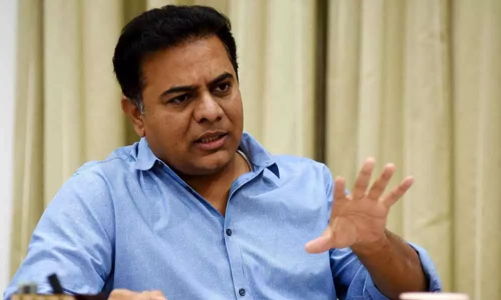Telangana IT and Industry minister KT Rama Rao