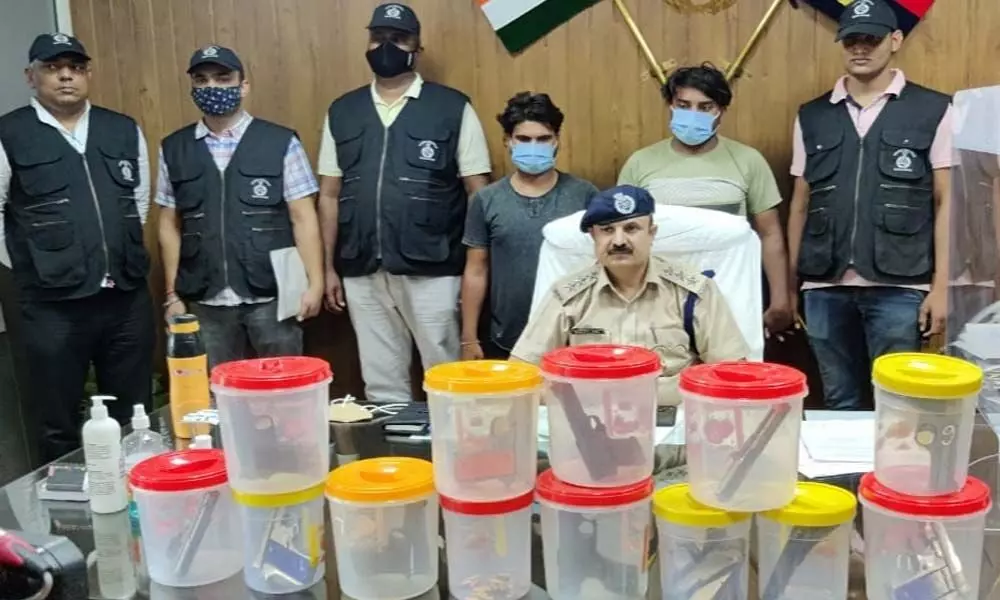 Two illegal arms supplier held in Gurugram