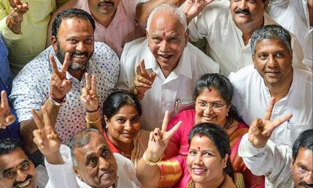 Karnataka BJP Leaders Rally Behind BS Yediyurappa