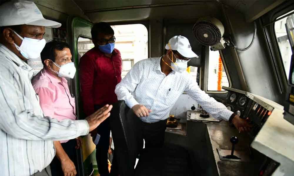 Visakhapatnam Electrical loco final testing facility commissioned at