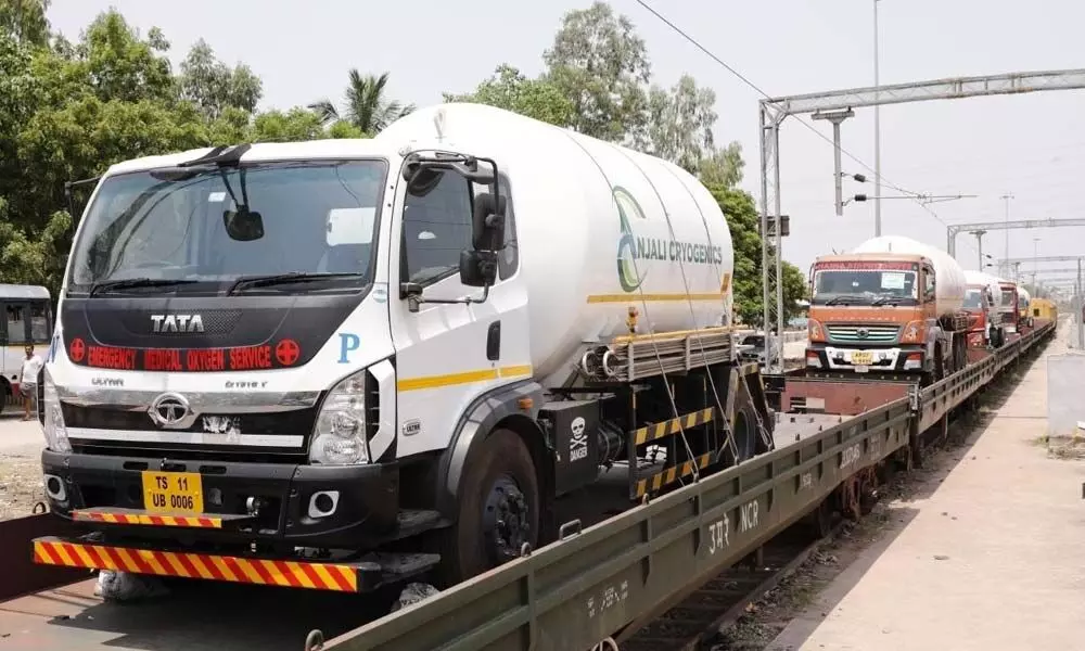 South Central Railway delivers over 5K MT of Medical Oxygen